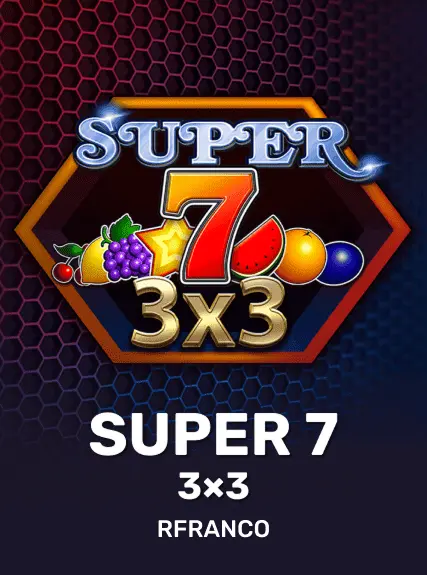 Super 7 3Γ3 game tile