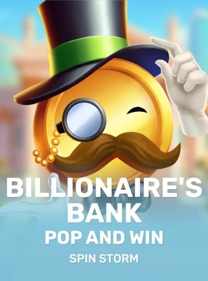 Billionaire's Bank Pop and Win game tile